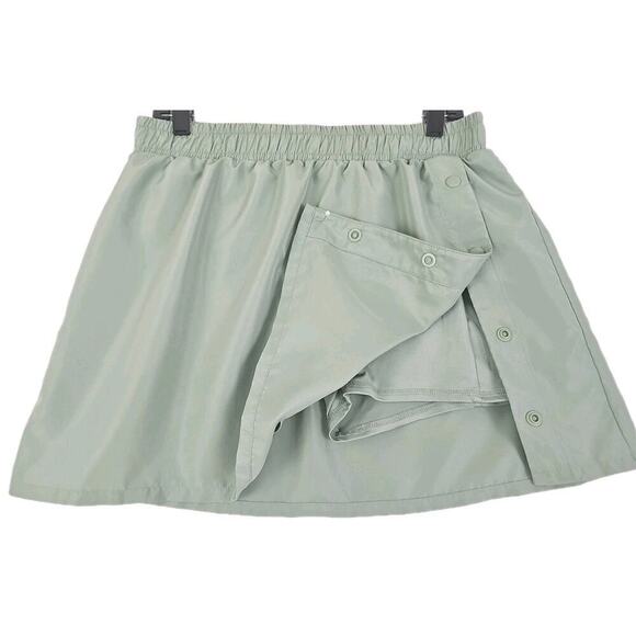 Aeropostale ~Woman Size M~ Light Green Tennis Golf Skort Mini Skirt w/Logo. - Picture 9 of 10